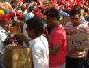 PHOTOS: Mumbaikars help farmers with food, water