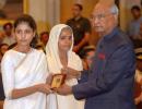 President confers gallantry awards