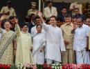 The odd man out at Kumaraswamy's big moment