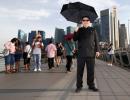 PHOTOS: When 'Kim Jong-un' posed for selfies in Singapore