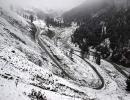 PHOTOS: Kashmir receives season's 1st snowfall