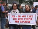 Mizoram CEO leaves for Delhi on EC summons; protests called off