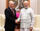 Putin arrives in India, Modi hosts dinner ahead of official summit