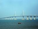 Spectacular photos of the world's longest sea bridge