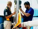 'Abhilash Tomy is very comfortable at sea'