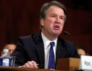 Trump stands by beleaguered judge Kavanaugh after fiery Senate hearings