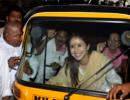 PHOTOS: Mumbai's mulgi Urmila on the campaign trail