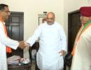 Gujjar quota leader Bainsla's son join BJP