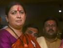 In poll affidavit, Smriti says she is not a graduate