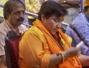 Karkare died for treating me badly: Sadhvi Pragya