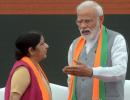 What did Sushma Swaraj say in her last tweet