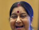 The journalist who spoke last to Sushma Swaraj