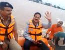 Maha minister takes selfie videos during flood survey