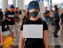 Hong Kong cancels all flights on Monday amid protests