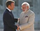 Modi holds talks with French President Macron