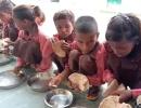 UP schoolchildren eat roti-salt as mid-day meal