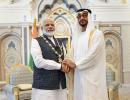 UAE honours Modi with highest civilian award