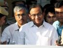 Chidambaram's CBI custody extended to Friday