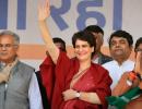 In Jharkhand, Priyanka throws back challenge to PM