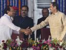 Aaditya Thackeray, Ajit Pawar take oath in Maharashtra