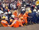 Girl trapped in wall collapse dies after 12-hr ordeal