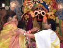 Mamata, Nusrat Jahan attend ISKCON Rath Yatra