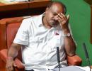 Why does Kumaraswamy cry so much?