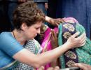 Sonbhadra victims' kin meet Priyanka at UP guesthouse