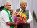 Yediyurappa sworn in as Karnataka CM for 4th time