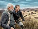 Modi turns adventurous, to appear on Man vs Wild show