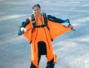 WATCH: IAF's first pilot does wingsuit skydive jump