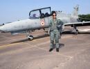 Mohana Singh, 1st woman fighter pilot to fly Hawk jet