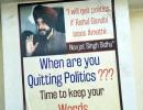 When are you quitting politics?: Posters ask Sidhu