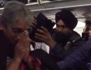 Watch: Abhinandan's parents receive standing ovation in flight