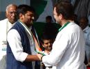 Patidar leader Hardik Patel joins Congress