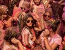 Colours splashed all over: People revel in Holi celebrations