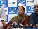 Atishi breaks down over obscene pamphlets; BJP denies