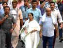 Mamata holds 7-km march to protest roadshow violence