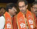 Journey amusing before goal: Raut's pic with Uddhav