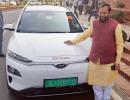 MPs use e-cars, bikes to reach Parliament