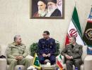 What was Pak army chief doing in Iran?