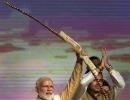 Respect all daughters: PM Modi at Dussehra event