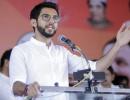 Aaditya gets 'Munnabhai's' backing in polls