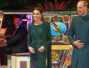 Kate, William hitch a ride in a rickshaw in Pakistan