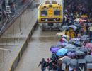 PHOTOS: Incessant rains bring Mumbai to a halt