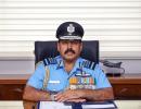 IAF chief pays quiet visit to Leh, Srinagar