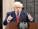 UK PM back at work, says tide being turned on COVID-19