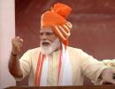 Modi continues 'turban tradition' at I-Day event