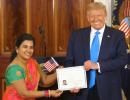 Indian becomes US citizen in ceremony hosted by Trump