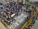 Here to demand what is ours: Protesting farmers